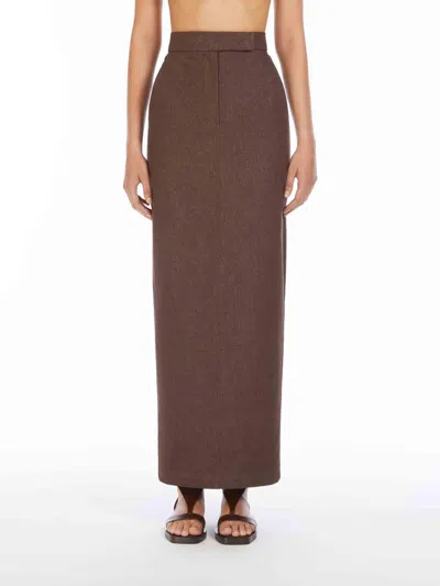 Max Mara Maxi Denim Skirt