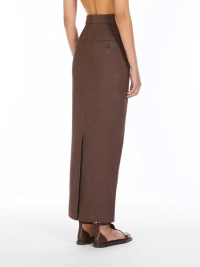 Max Mara Maxi Denim Skirt
