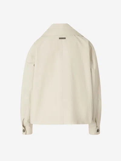 Peserico Double Technical Trench Coat