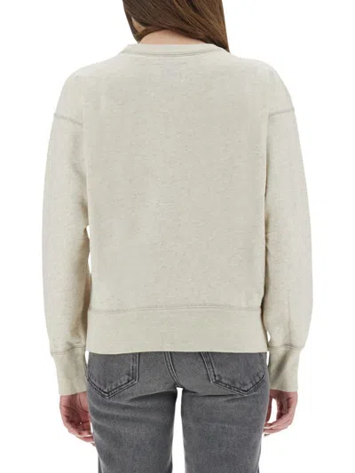 Isabel Marant Ribbed Cuffs Crew Neck Sweatshirt