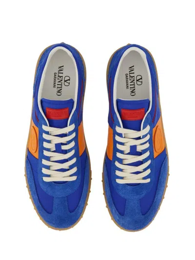 Valentino Multicolor Split Leather And Leather Upvillage Sneakers