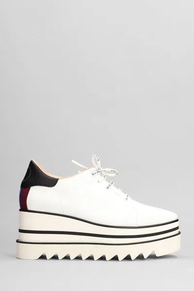 Stella Mccartney Women Elyse 80mm Sneakers With Non-slip Sole In White