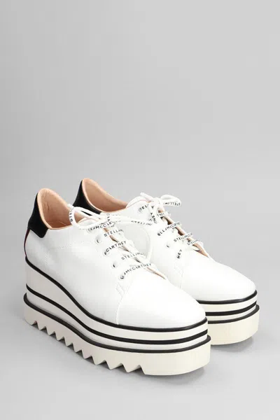 Stella Mccartney Women Elyse 80mm Sneakers With Non-slip Sole In White