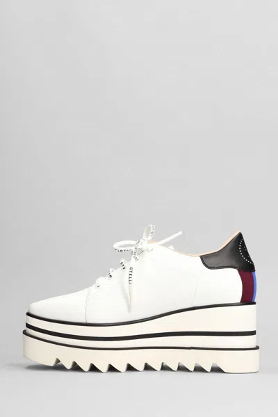 Stella Mccartney Women Elyse 80mm Sneakers With Non-slip Sole In White