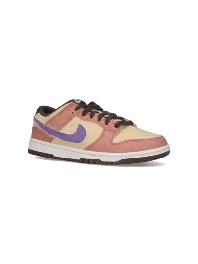 Nike Dunk Low Retro Sneakers In Brown