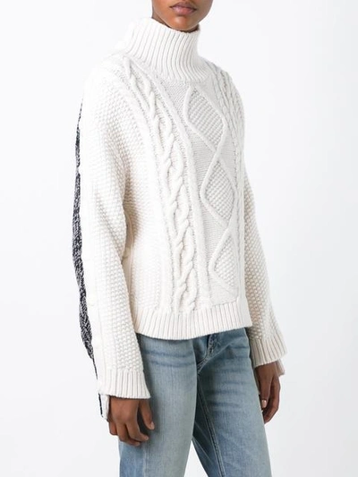 Shop Rag & Bone Buttoned Shoulders Jumper