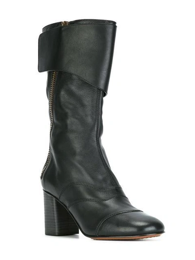 Shop Chloé 'lexie' Mid-calf Boots