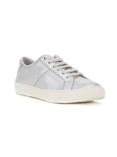 Shop Marc Jacobs 'empire' Low Top Sneakers In Metallic