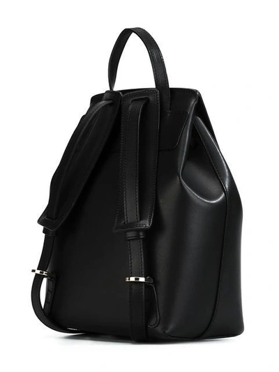 Shop Mansur Gavriel Mini Drawstring Backpack - Black