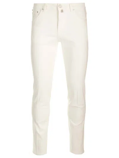 Jacob Cohen Belt Ring Denim Trousers