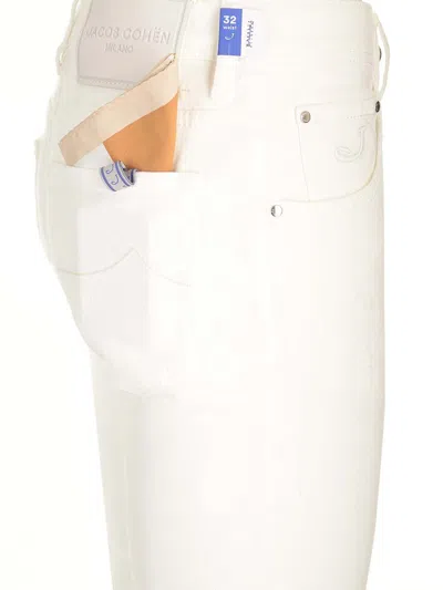 Jacob Cohen Belt Ring Denim Trousers