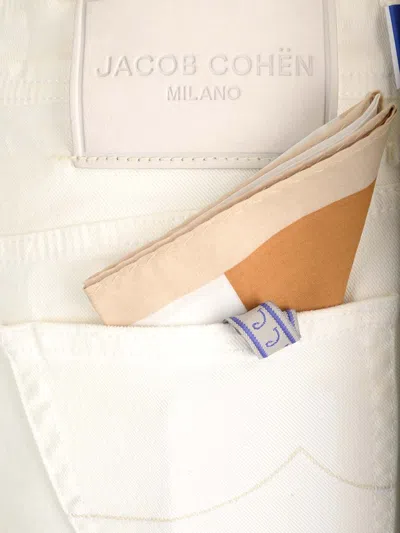 Jacob Cohen Belt Ring Denim Trousers