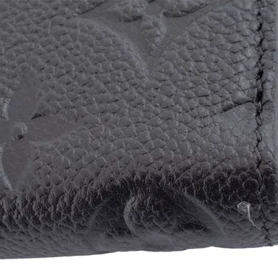 Pre-owned Louis Vuitton Monogram Empreinte Black Monogram Empreinte Long Wallet (bi-fold) ()