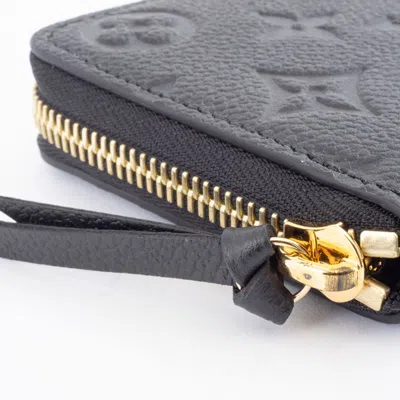 Pre-owned Louis Vuitton Monogram Empreinte Black Monogram Empreinte Long Wallet (bi-fold) ()