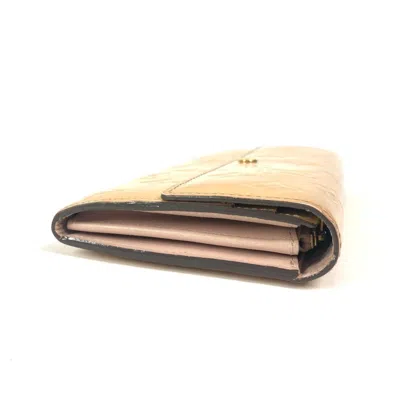 Pre-owned Louis Vuitton Monogram Vernis Pink Rose Angelique Monogram Vernis Long Wallet (bi-fold) ()