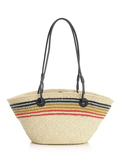 Loewe Anagram Small Basket Bag Handbags Beige