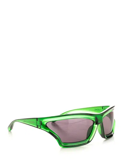 Loewe Arch Mask Glasses Green