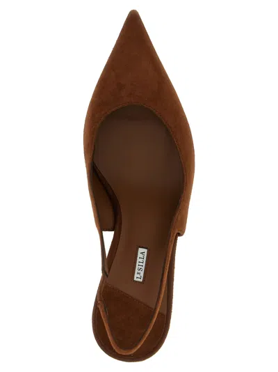 Le Silla 60mm Slingback Pointed-toe Pumps