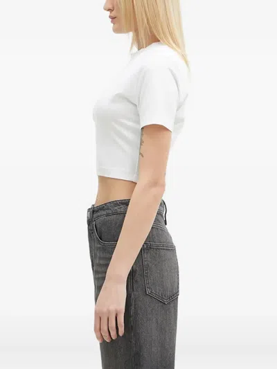 Vetements Logo-print Short-sleeve T-shirt In White