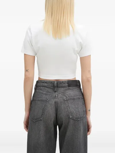 Vetements Logo-print Short-sleeve T-shirt In White