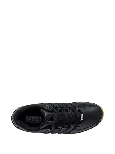 K-swiss Rinzler Leather Sneakers In Black