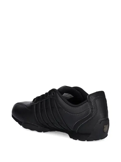 K-swiss Arvee Leather Sneakers In Black
