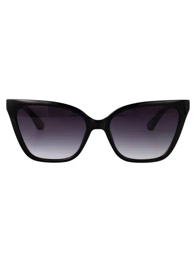 Calvin Klein Cat Eye Sunglasses Ck24507 S 001 In Black