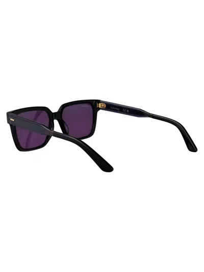 Calvin Klein Rectangular Sunglasses Ck22535 S 001 In Purple