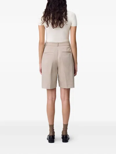 Claudie Pierlot Bermudas Mit Falten In White