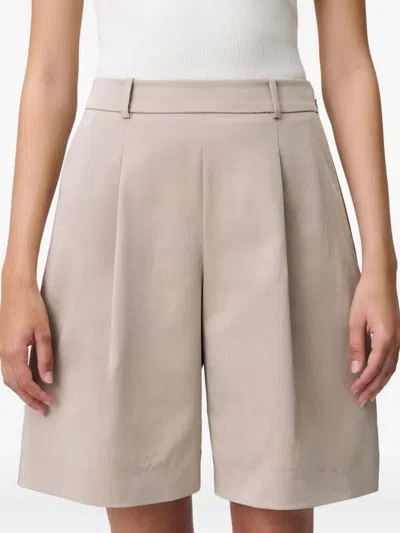 Claudie Pierlot Bermudas Mit Falten In White