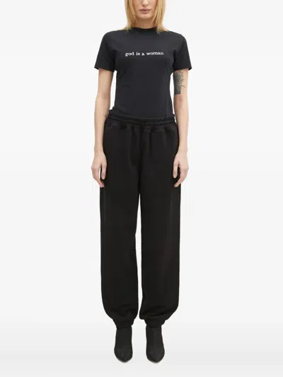 Vetements Slogan-print Short-sleeve T-shirt In Black