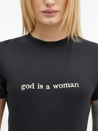 Vetements Slogan-print Short-sleeve T-shirt In Black