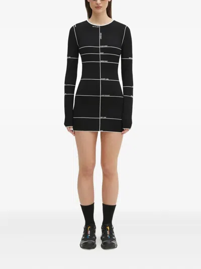 Vetements Intarsia-knit Mini Dress
