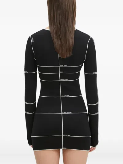 Vetements Intarsia-knit Mini Dress