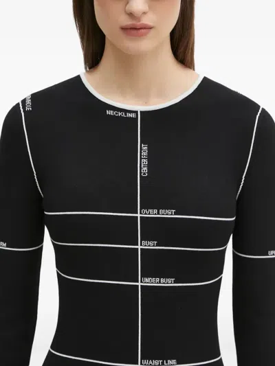 Vetements Intarsia-knit Mini Dress