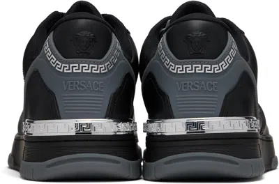 Versace Sneaker With Greek In Black