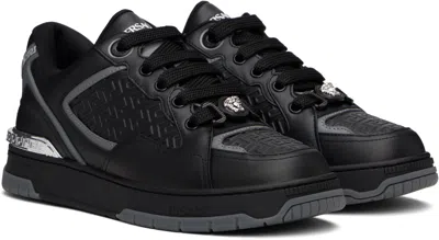 Versace Sneaker With Greek In Black