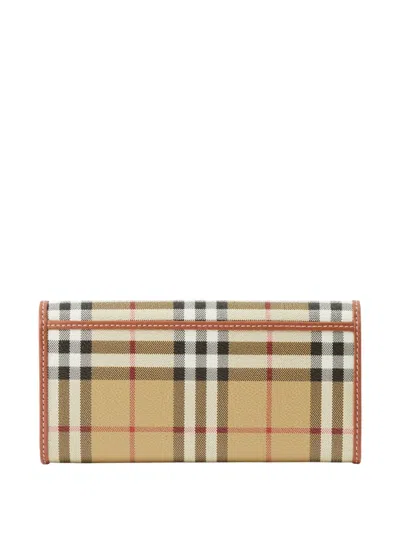 Burberry Portemonnaie Mit Check