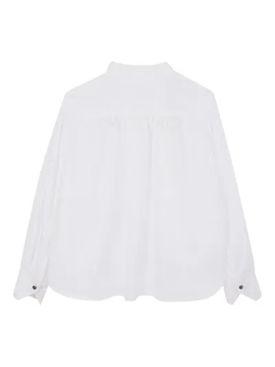 Givenchy Long-sleeved Shirt In White