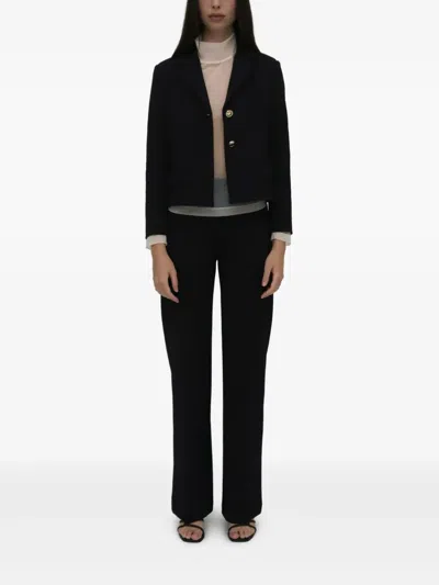 Rosetta Getty Einreihiges Sakko In Black