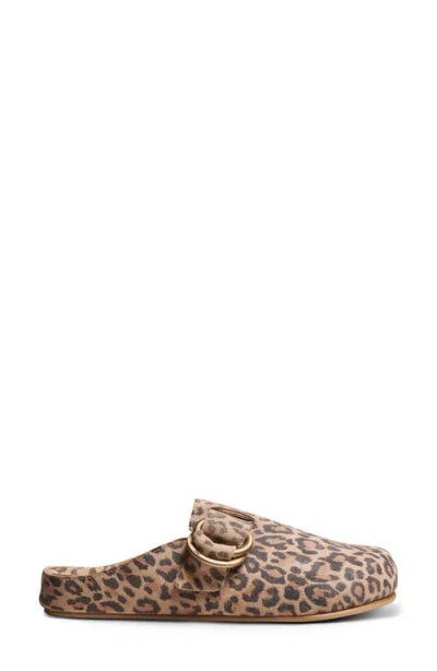 Beek Vulture Cheetah Print Mule