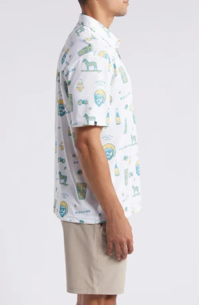 Swannies Jerry Icon Print Golf Polo