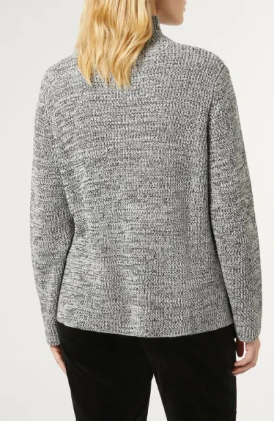 Marina Rinaldi Kastel Wool Blend Turtleneck Sweater In Gray