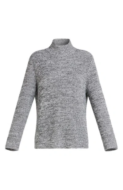 Marina Rinaldi Kastel Wool Blend Turtleneck Sweater In Gray