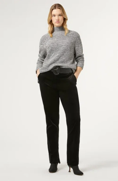 Marina Rinaldi Kastel Wool Blend Turtleneck Sweater In Gray