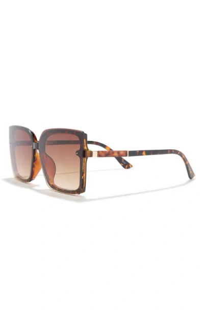 Vince Camuto 136mm Oversize Square Sunglasses