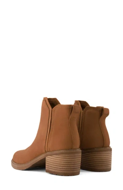 Toms Hailey Water Resistant Leather Bootie