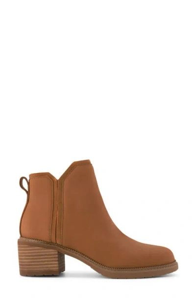 Toms Hailey Water Resistant Leather Bootie