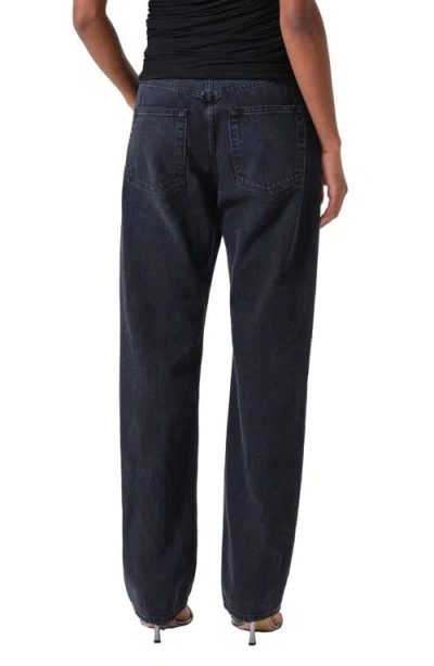 Agolde Kelly Ripped High Waist Relaxed Straight Leg Jeans