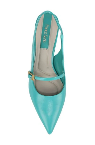 Franco Sarto Khloe Pointed Toe Kitten Heel Pump